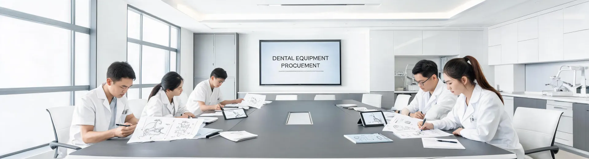Dental clinic consultation room