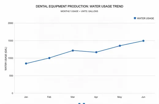 Manufacturing water chart